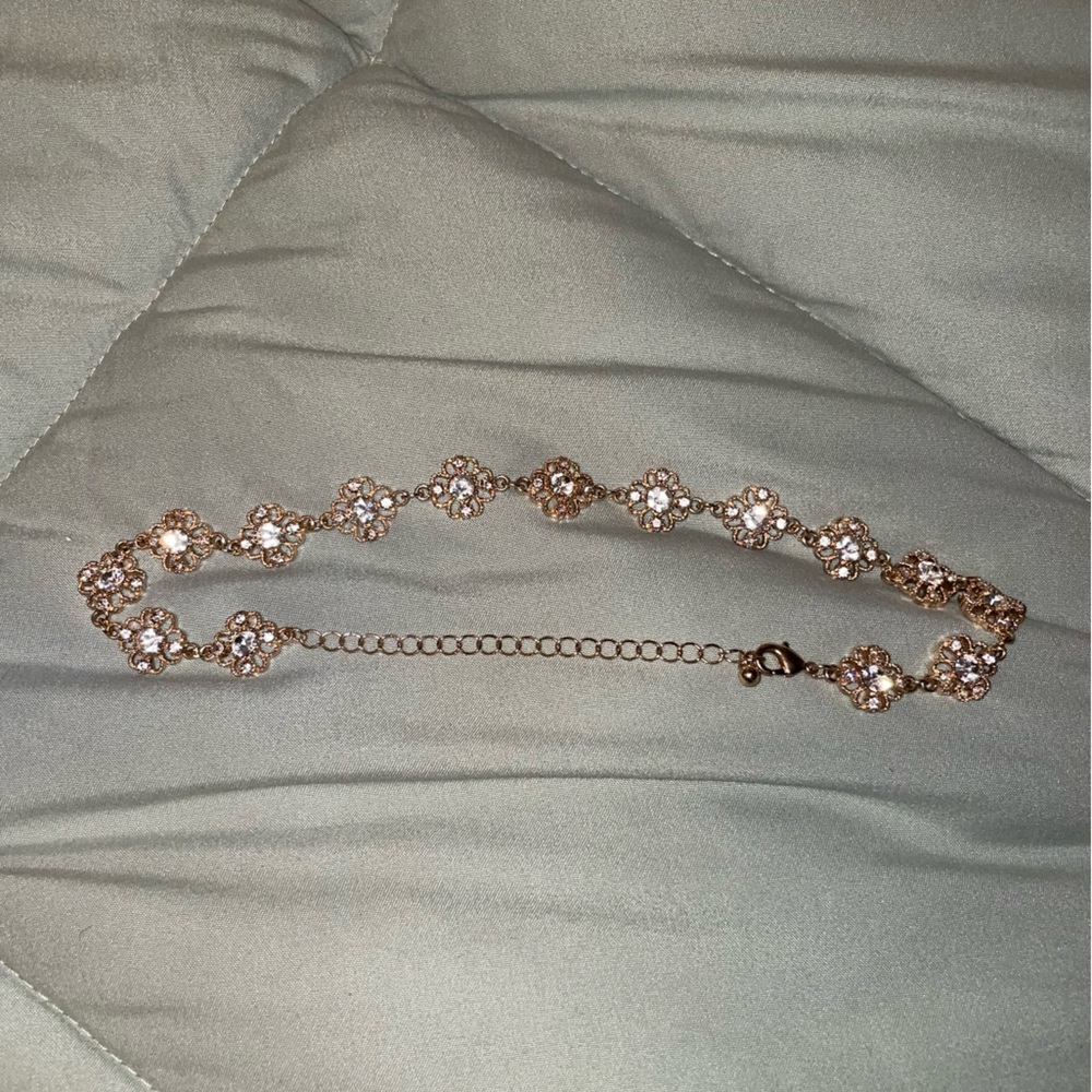 Flower Gold Choker